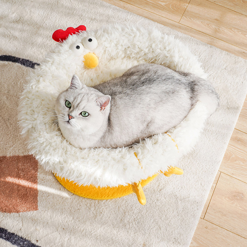 ZezeLife Chick Cluck Cat Bed, view 3