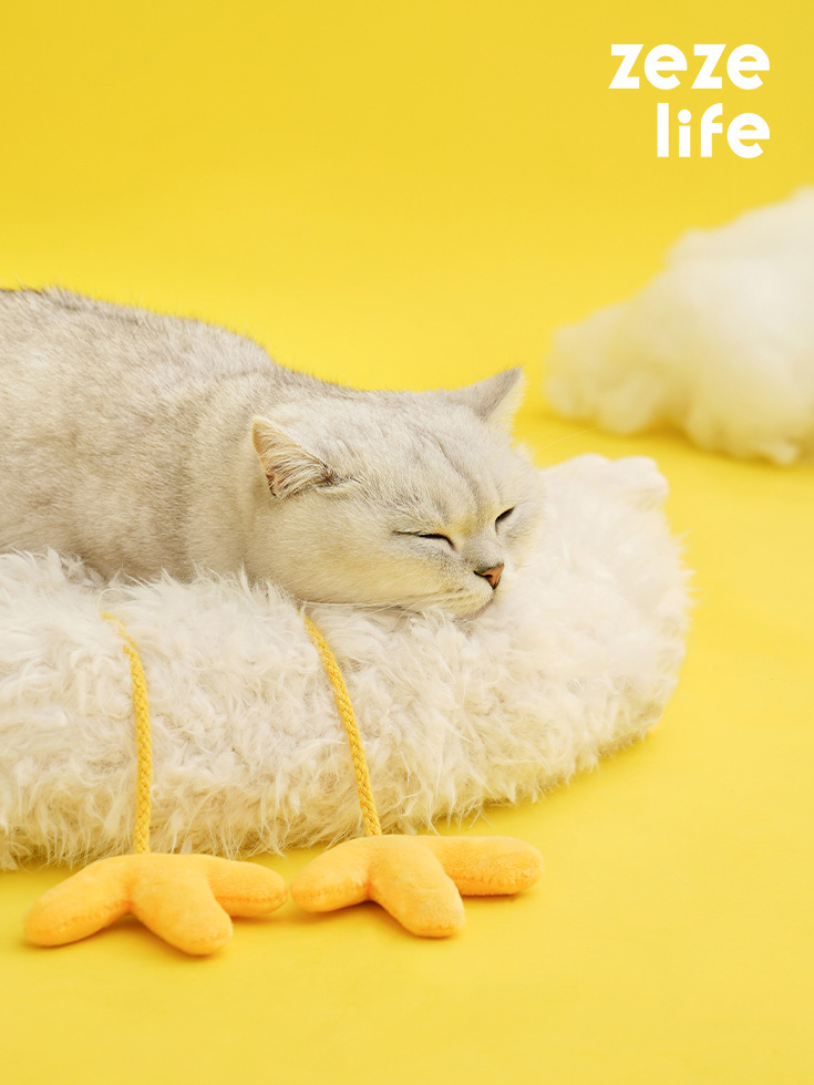 ZezeLife Chick Cluck Cat Bed Mat, view 2