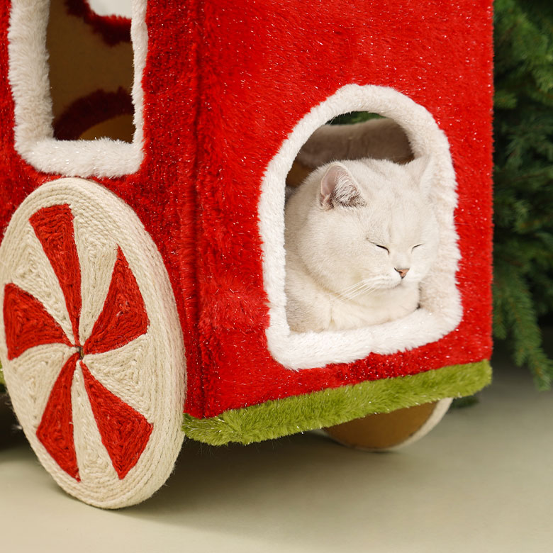 ZezeLife Forest Train Cat Condo – Train Head Only, view 5