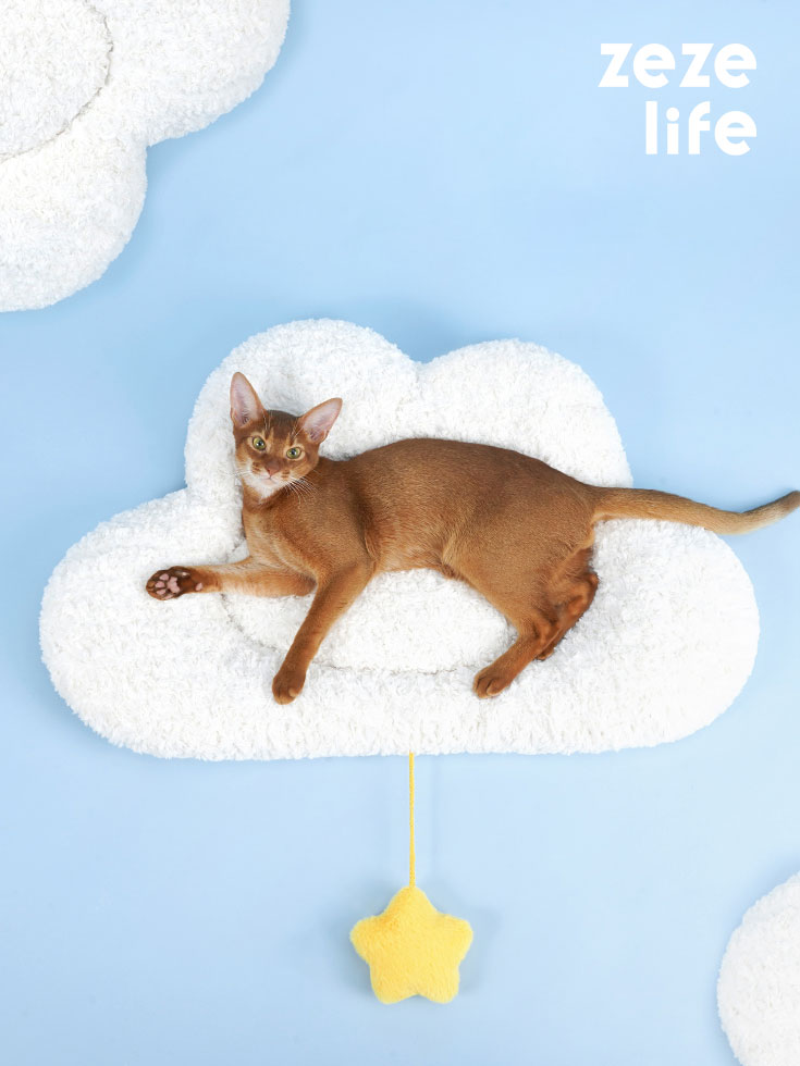 ZezeLife Cloud Cat Bed