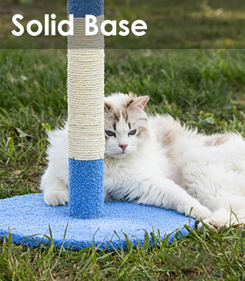 ZezeLife Cute Cloud Cat Scratching Posts, view 6