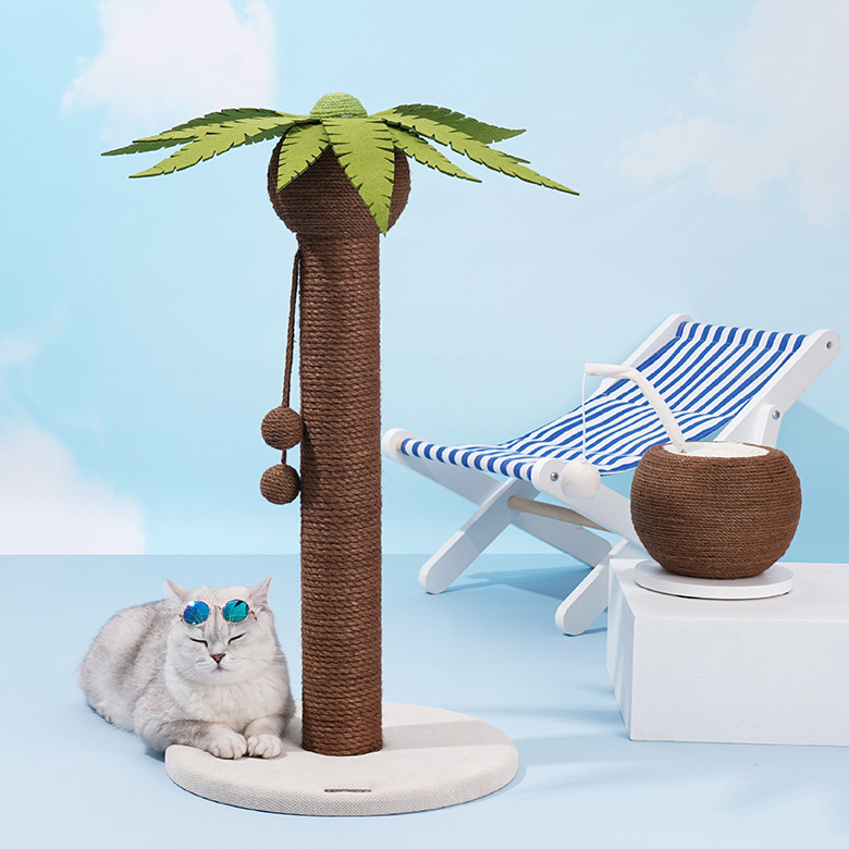 ZezeLife Coconut Palm Tree Cat Scratcher, view 6