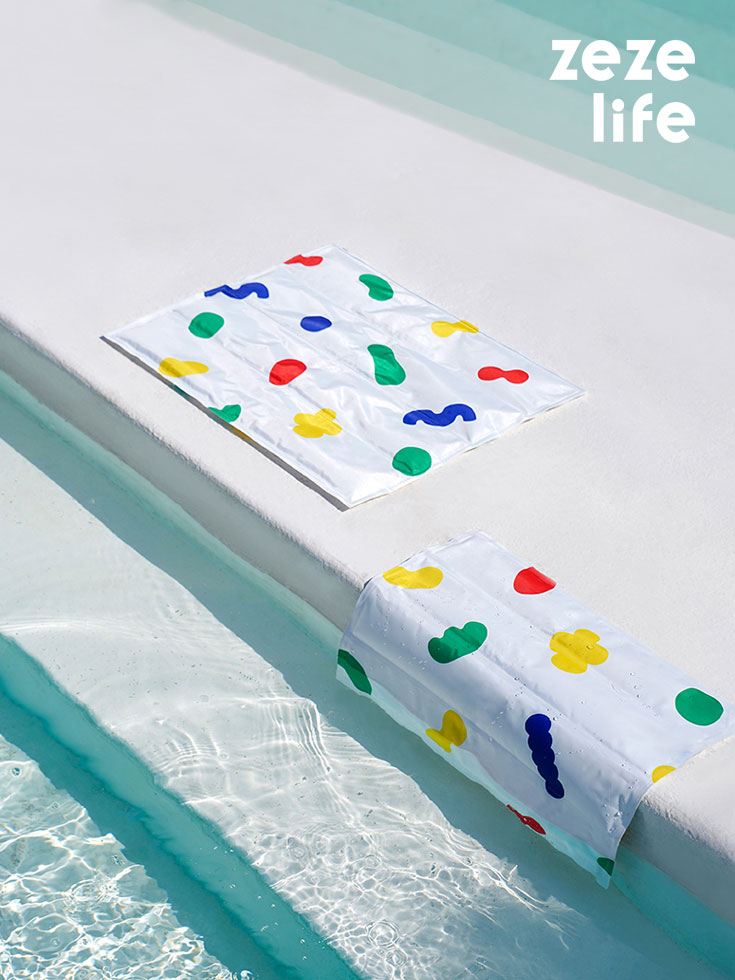 ZezeLife Colorful Candy Cooling Mat For Cats