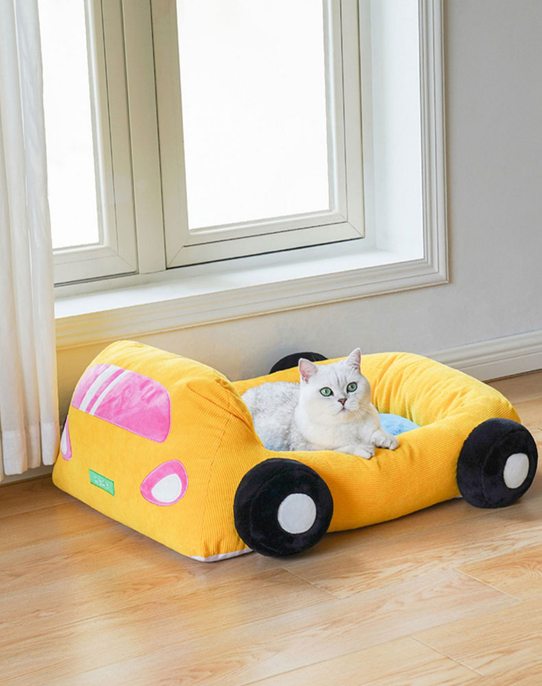 ZezeLife Cool Convertible Car Cat Bed, view 3