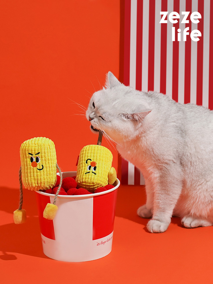 ZezeLife Corn Silvervine Cat Toy, view 2