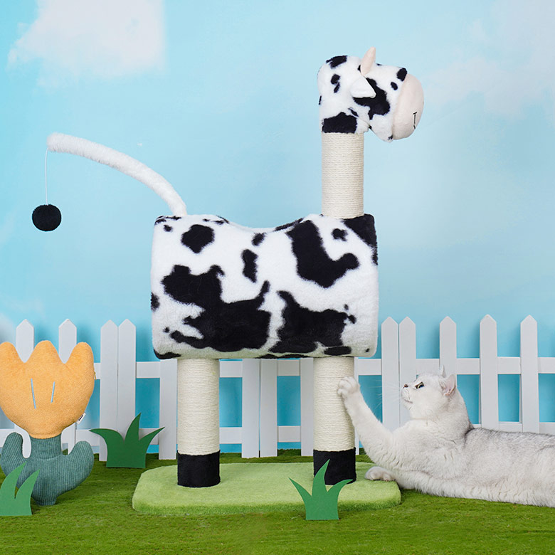 ZezeLife Cow Cat Tree, view 5