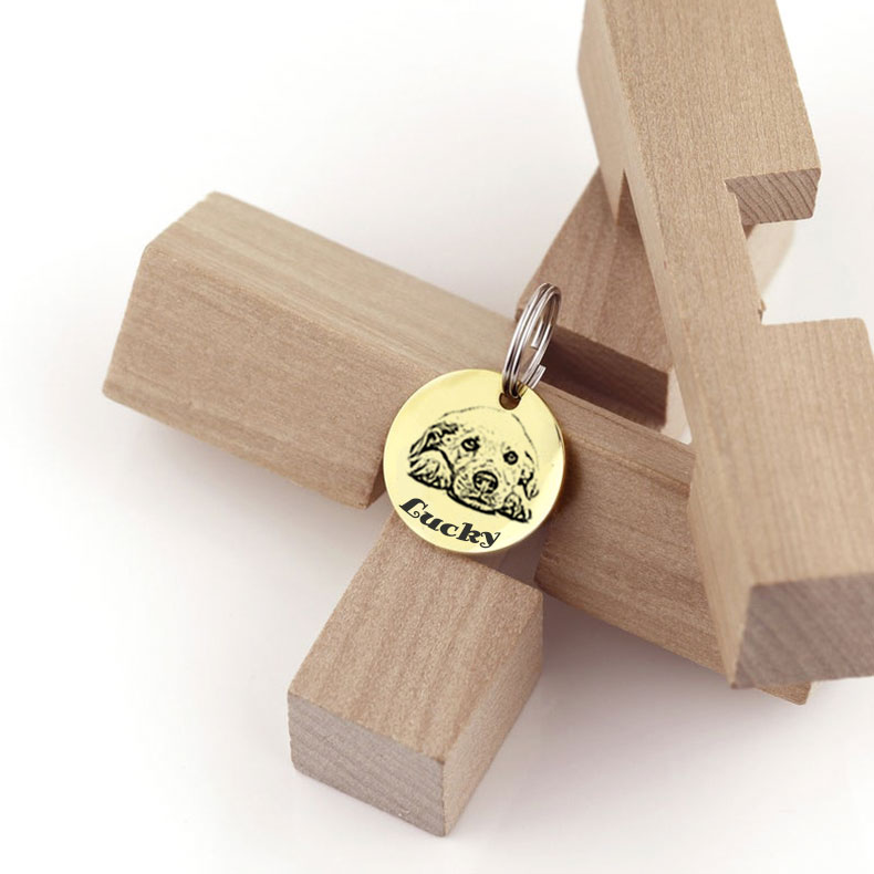 ZezeLife Custom Pet Nameplate, view 4