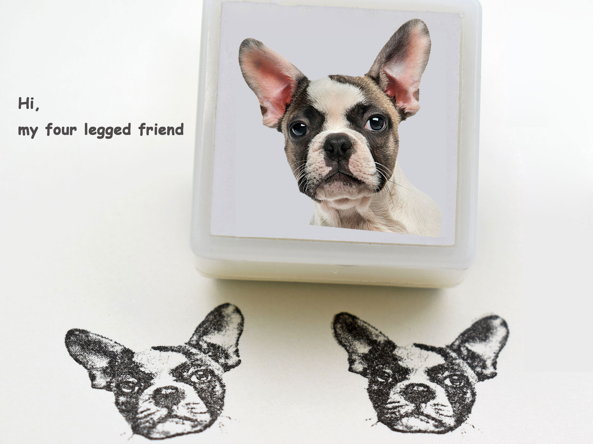 ZezeLife Custom Pet Portrait Stamp, view 3
