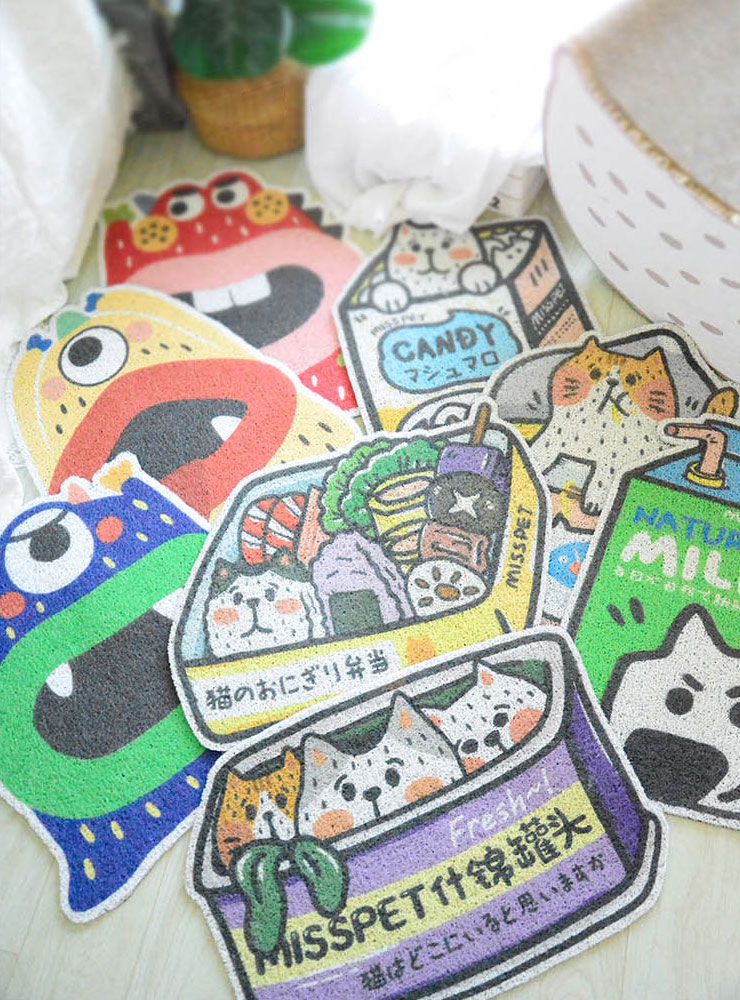 ZezeLife Cute Cat Litter Mats, view 5