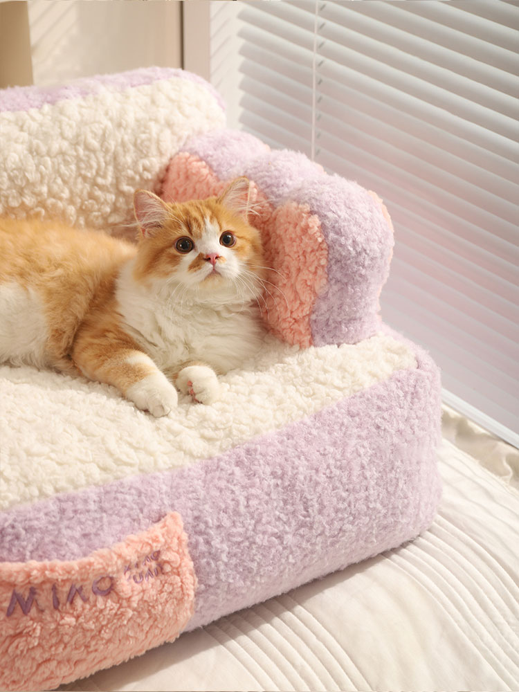ZezeLife Delicious Cake Cat Couch, view 4