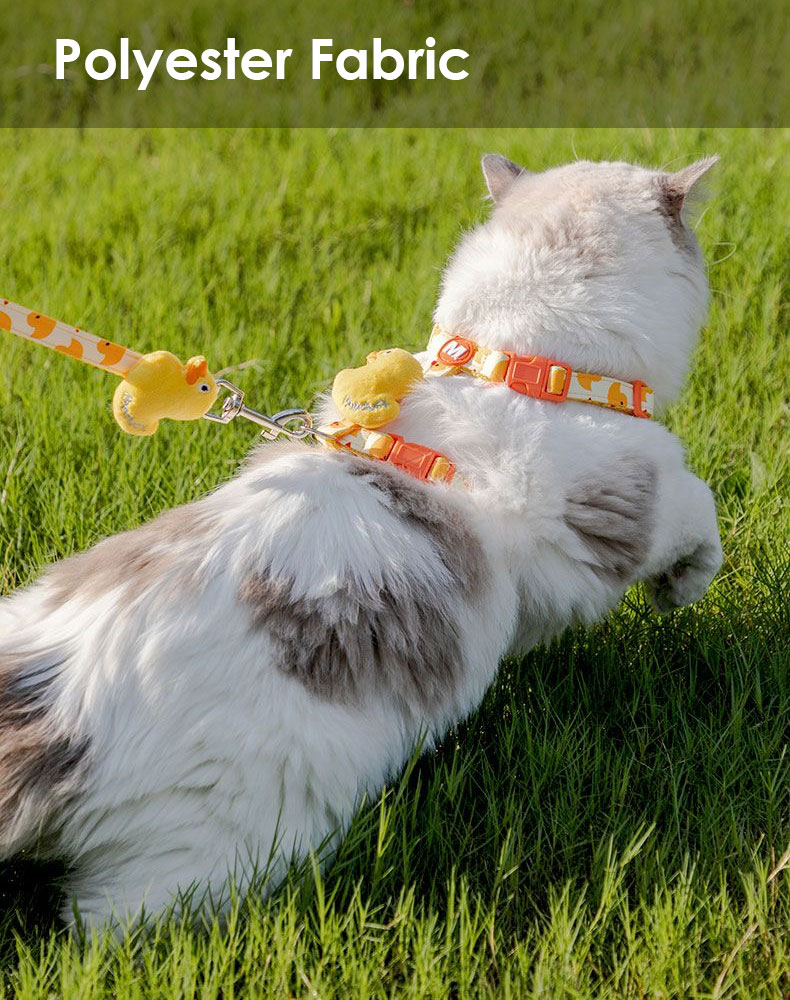 ZezeLife Duck Cat Harness and Leash, view 5