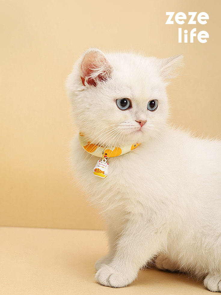 ZezeLife Duck Yellow Cat Collar