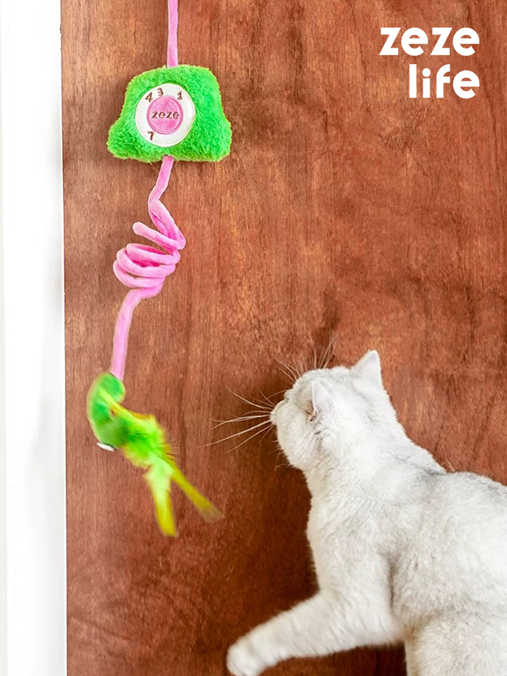ZezeLife Elastic Cat Wand Toy, view 3