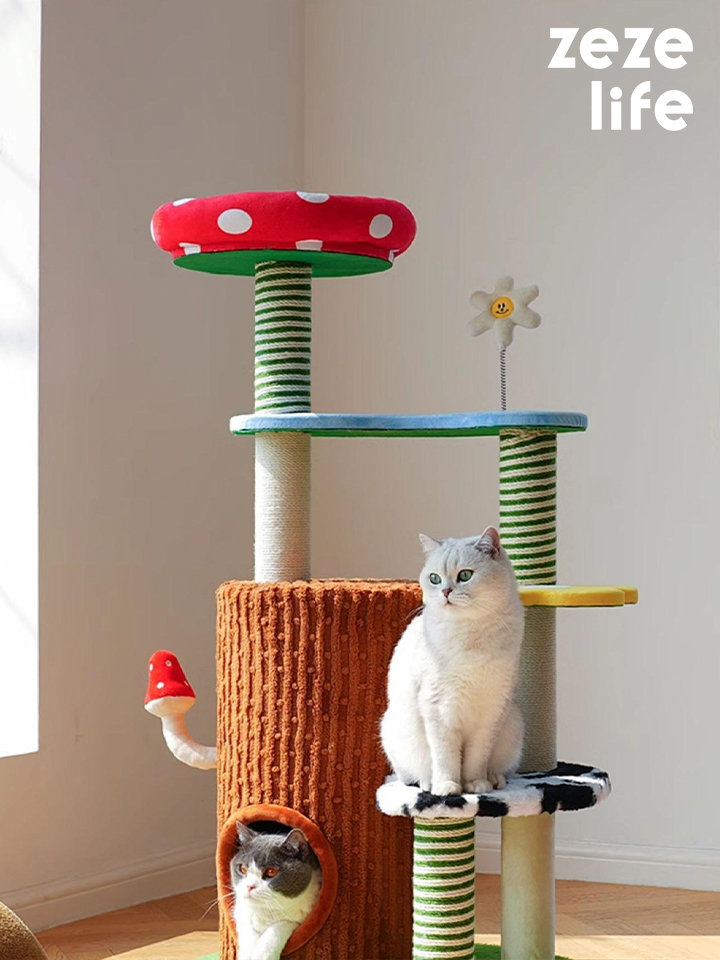 ZezeLife Fantasy Farm Cat Tree, view 3
