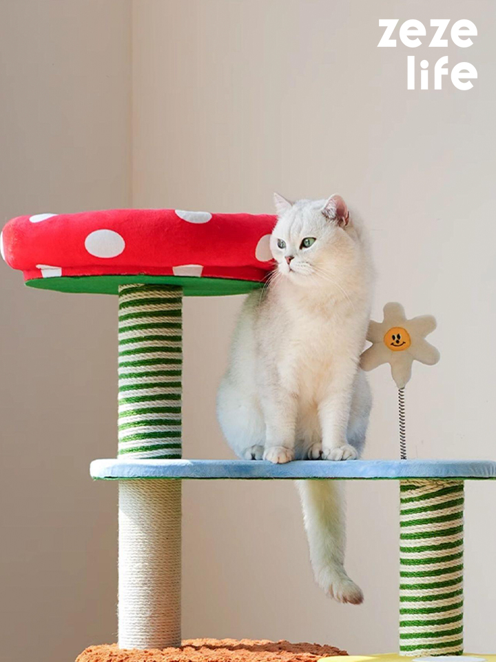 ZezeLife Fantasy Farm Cat Tree, view 4
