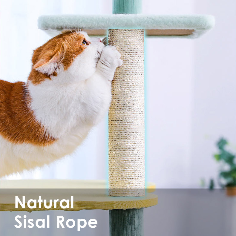 ZezeLife Bunny Forest Cat Tree, view 6