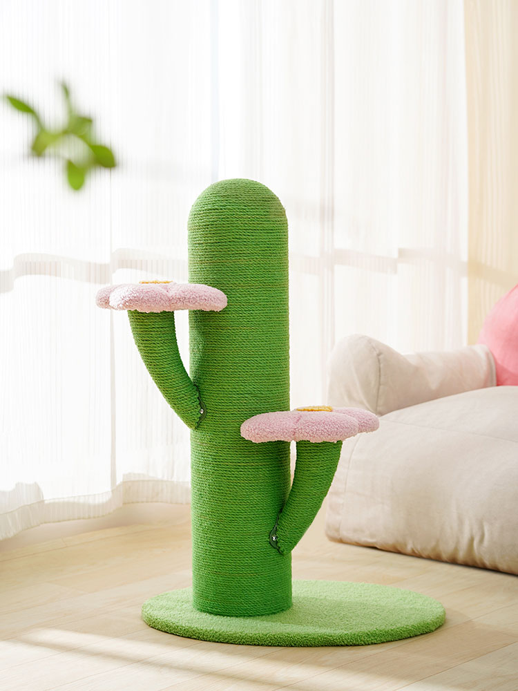 ZezeLife Flower and Cactus Cat Tree, view 4