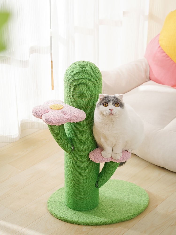 ZezeLife Flower and Cactus Cat Tree, view 5