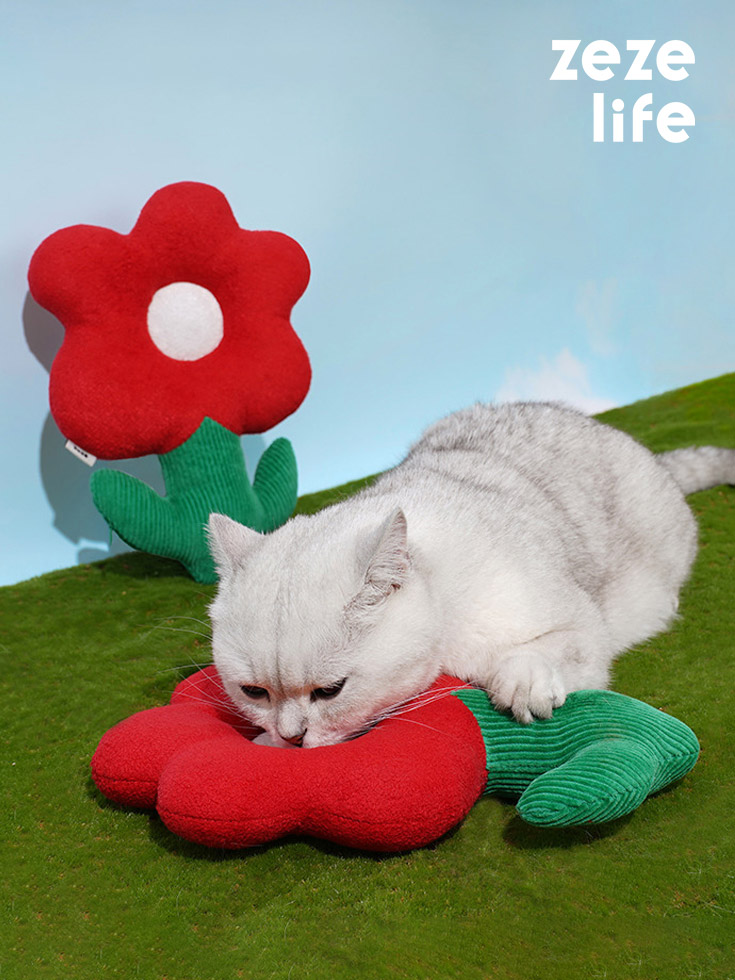 ZezeLife Flower Catnip Cat Toy