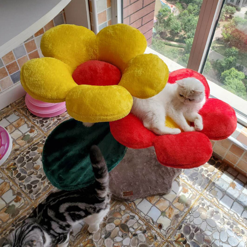 ZezeLife Flower Shape Cat Tree, view 5