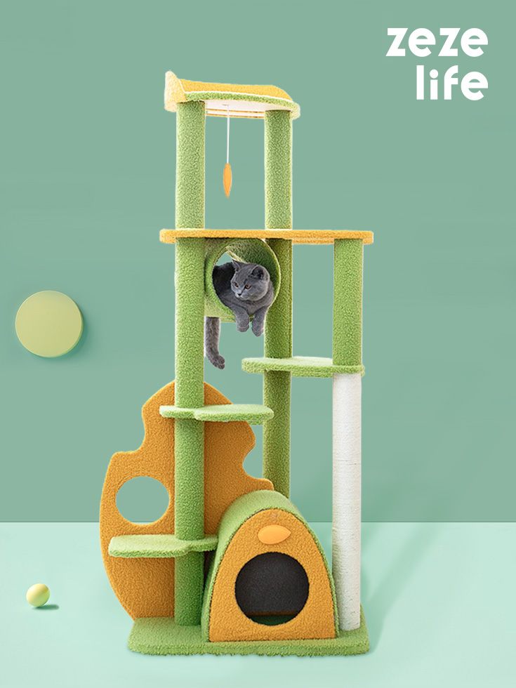 ZezeLife Forest Cat Tree