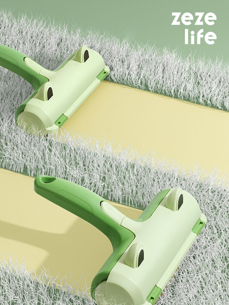 ZezeLife Reusable Frog Lint Roller, view 2