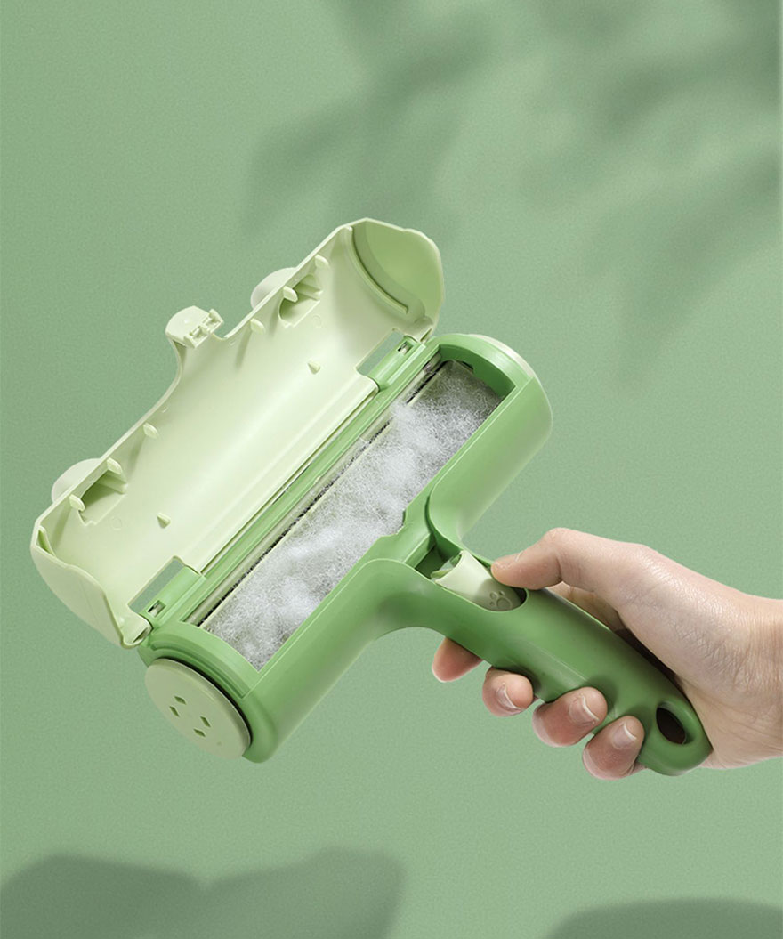 ZezeLife Reusable Frog Lint Roller, view 5