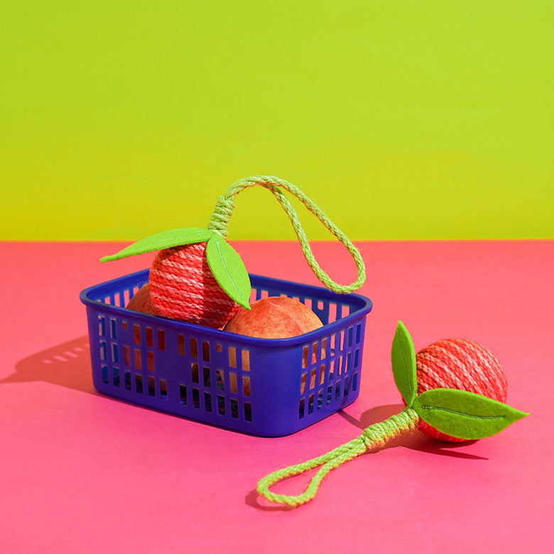 ZezeLife Fruit Series Sisal Rope Cat Toy, view 6