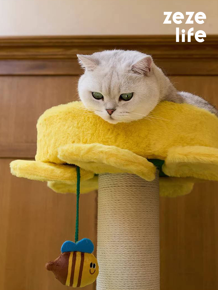 ZezeLife Garden Cat Climbing Frame, view 6