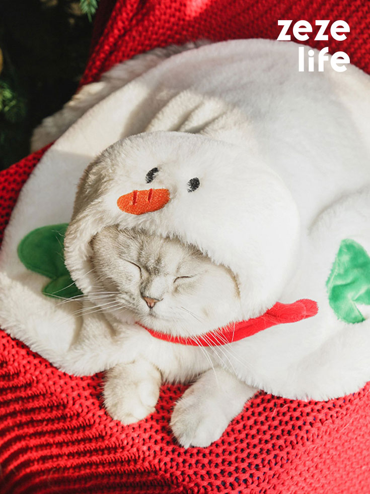 ZezeLife Gift Set Cat Christmas Costumes, view 2