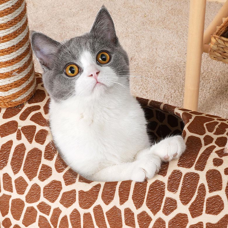 ZezeLife Giraffe Cat Tree, view 5