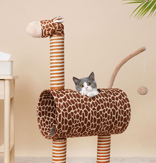 ZezeLife Giraffe Cat Tree, view 6