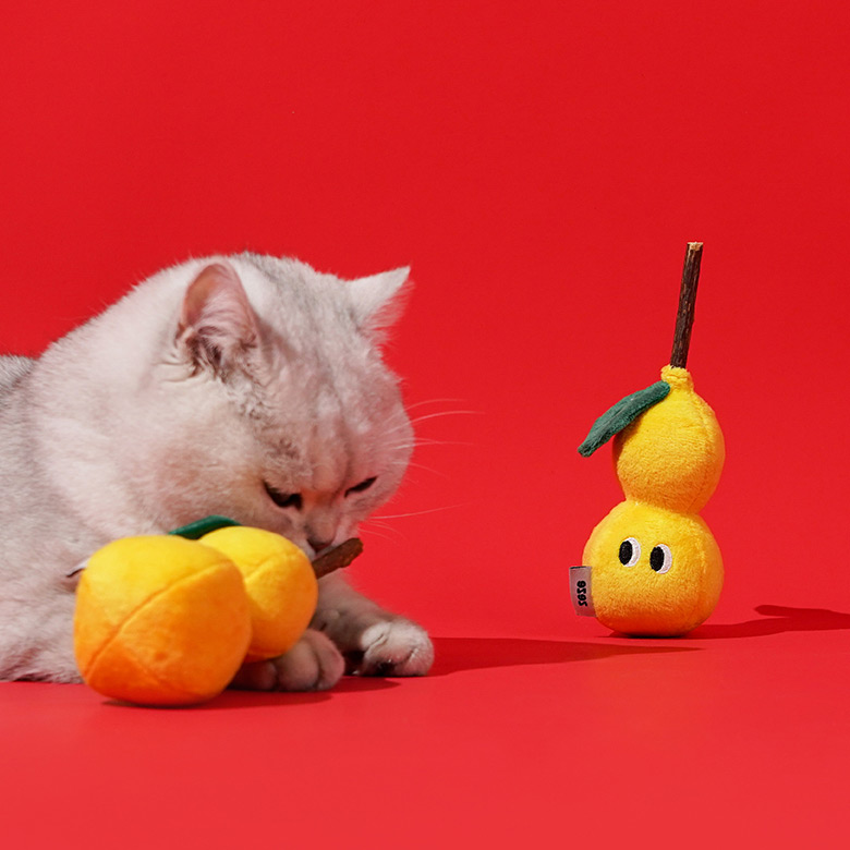 ZezeLife Gourd Tanghulu Silvervine Cat Toy Set, view 5