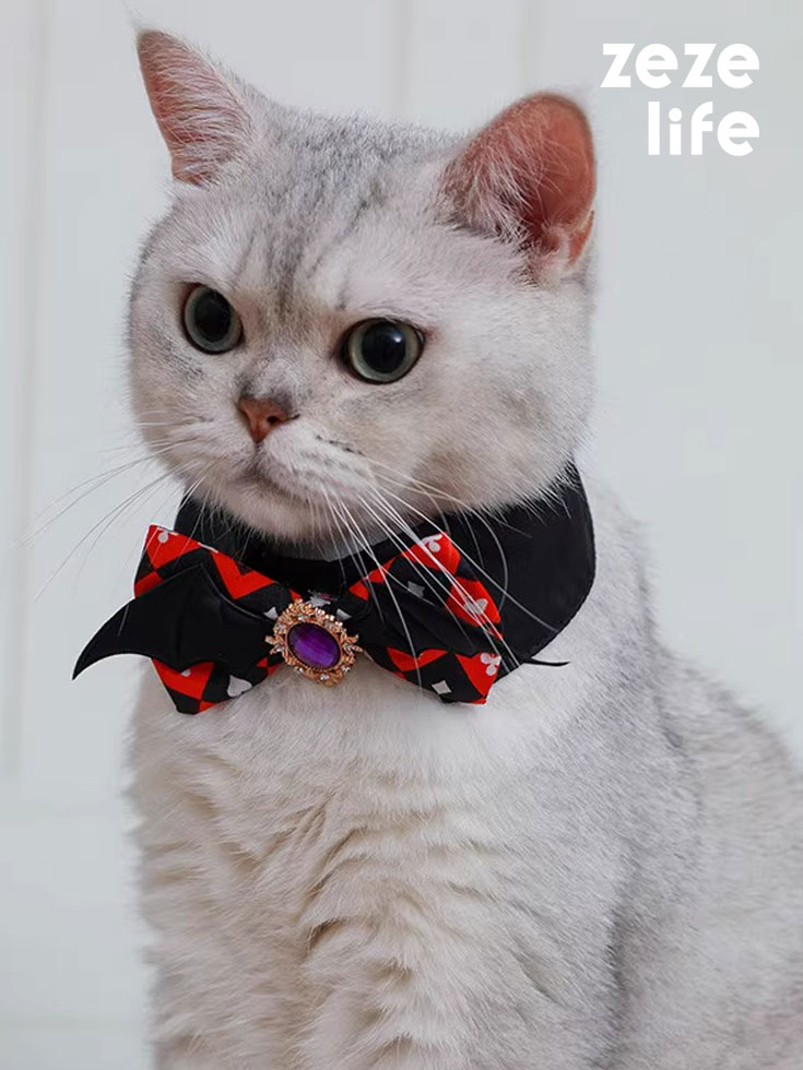 ZezeLife Halloween Cat Collar, view 2