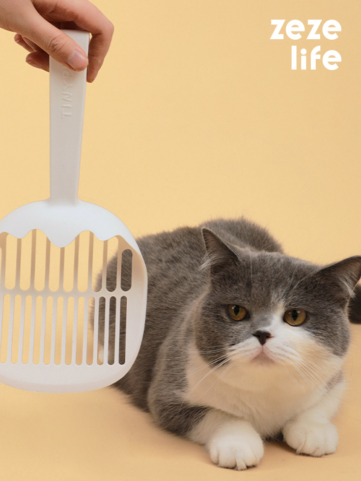 ZezeLife Ice Cream Cat Litter Scoop, view 2