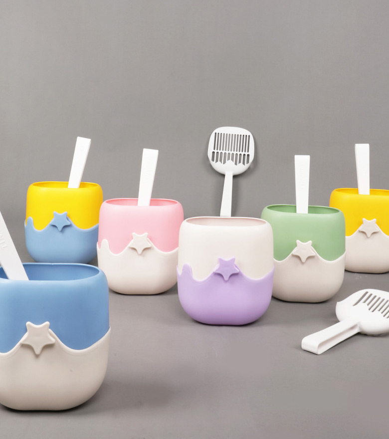 ZezeLife Ice Cream Cat Litter Scoop, view 3