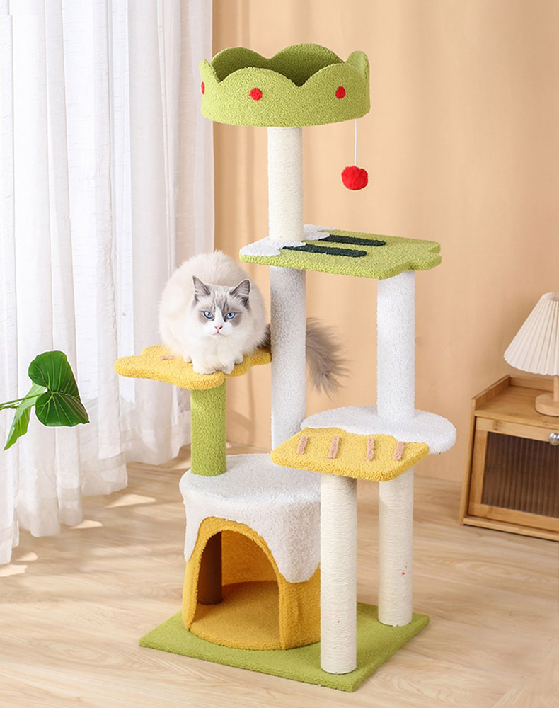 ZezeLife Ice Cream Cat Tree, view 4