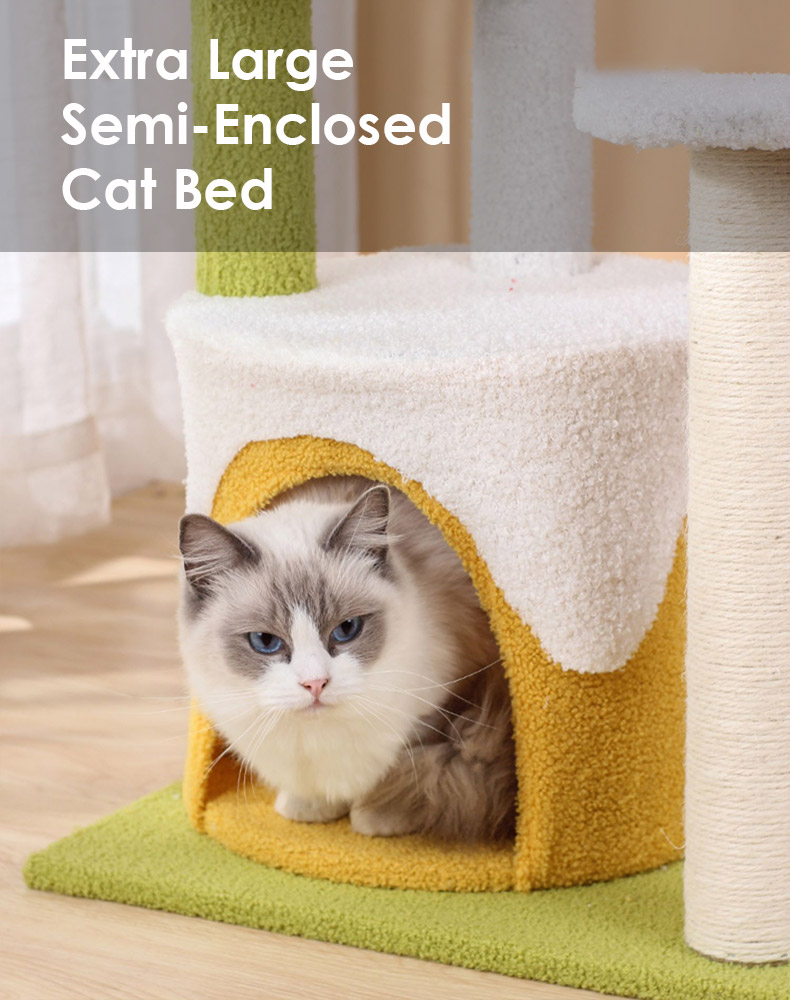 ZezeLife Ice Cream Cat Tree, view 5