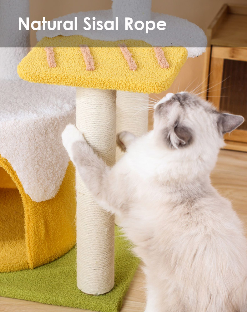 ZezeLife Ice Cream Cat Tree, view 6