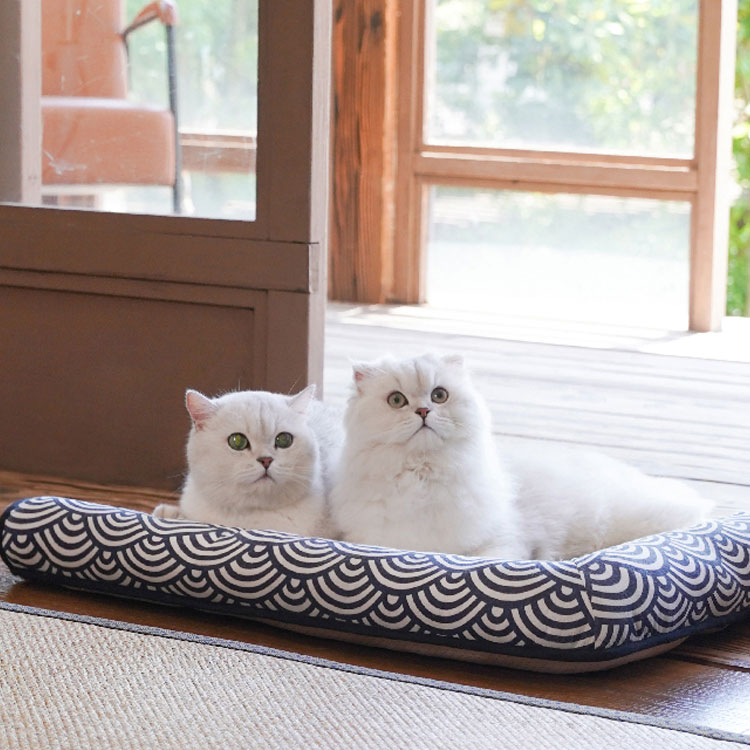 ZezeLife Japanese Sea Ripple Rushes Pet Cooling Mat, view 4