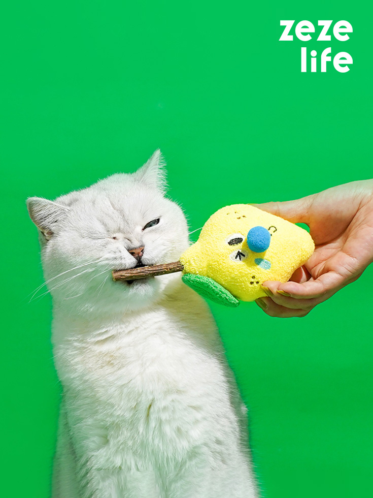 ZezeLife Lemon Silvervine Cat Toy