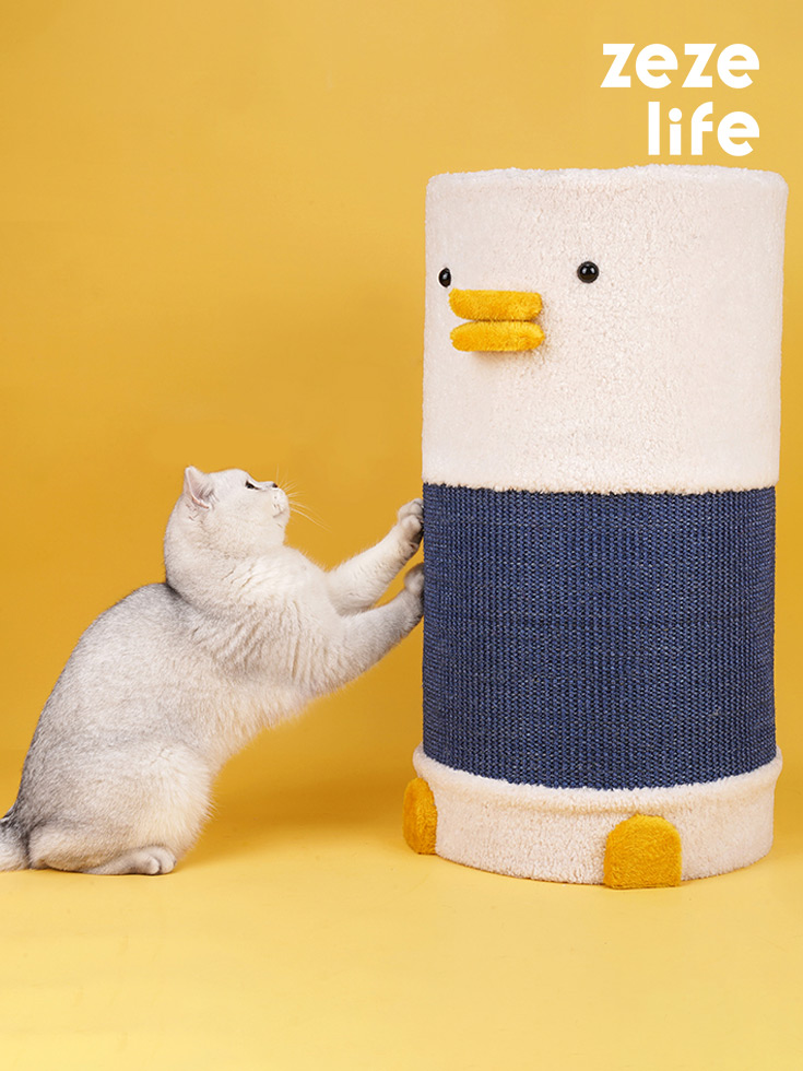 ZezeLife Blue Duck Cat Condo