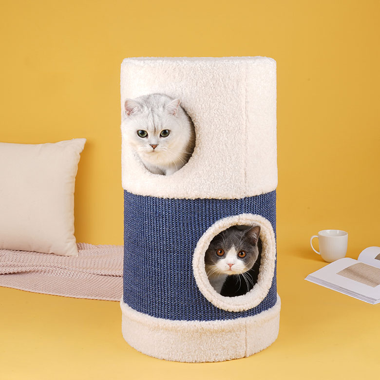 ZezeLife Blue Duck Cat Condo, view 5