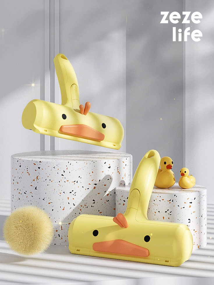 ZezeLife Reusable Little Duck Lint Roller, view 2