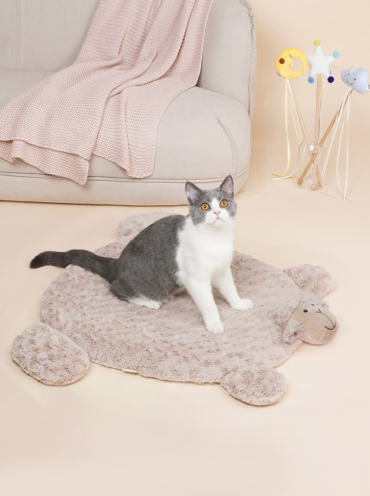 ZezeLife Little Lamb Cat Mat, view 3