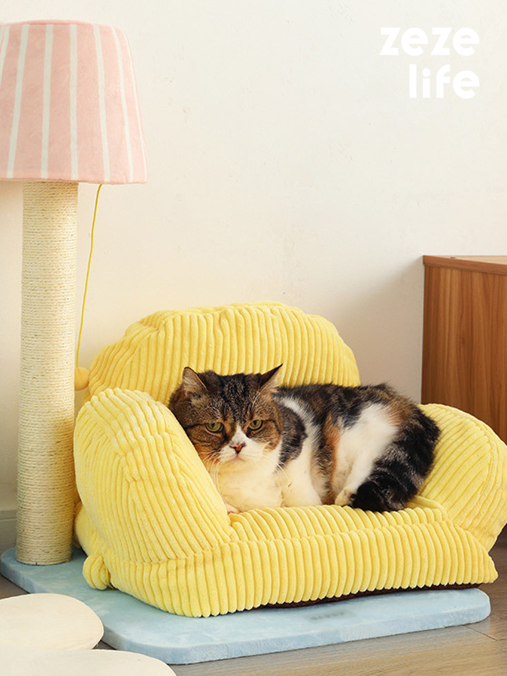 ZezeLife Living Room Cat Sofa Set, view 2