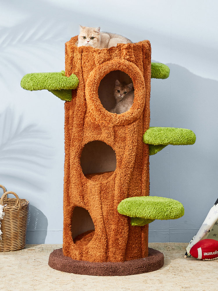 ZezeLife Luxury Tree Hollow Series Cat Tree, view 6
