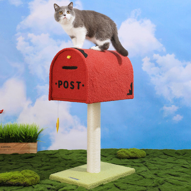 ZezeLife Mailbox Post Cat Tree, view 3