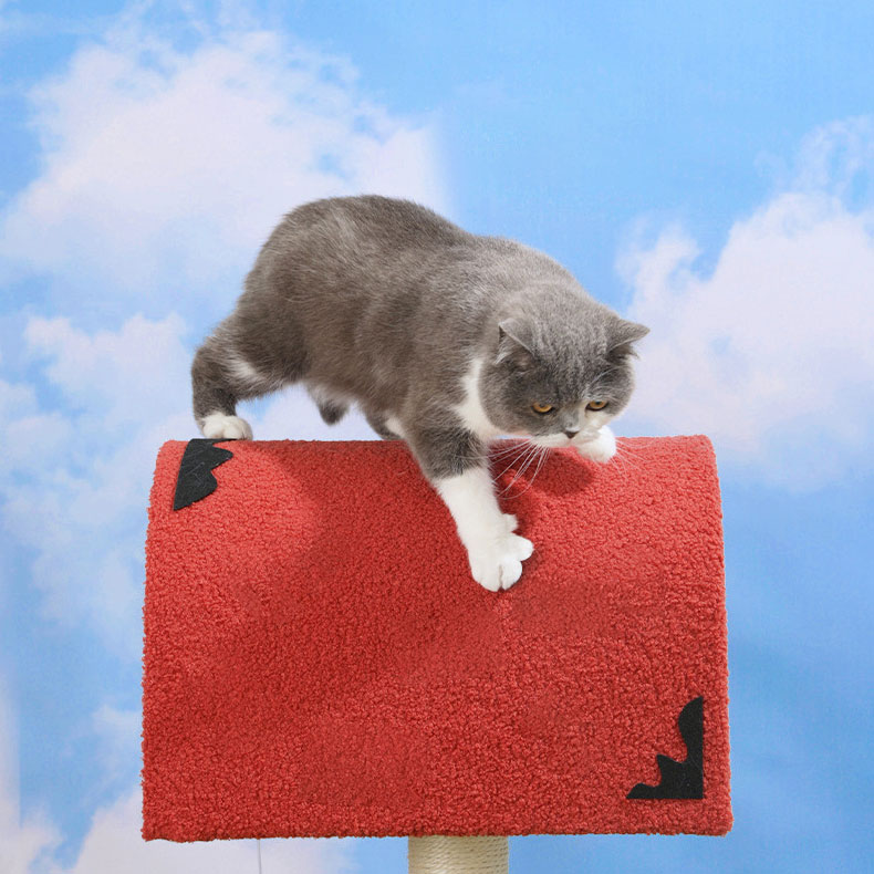 ZezeLife Mailbox Post Cat Tree, view 5