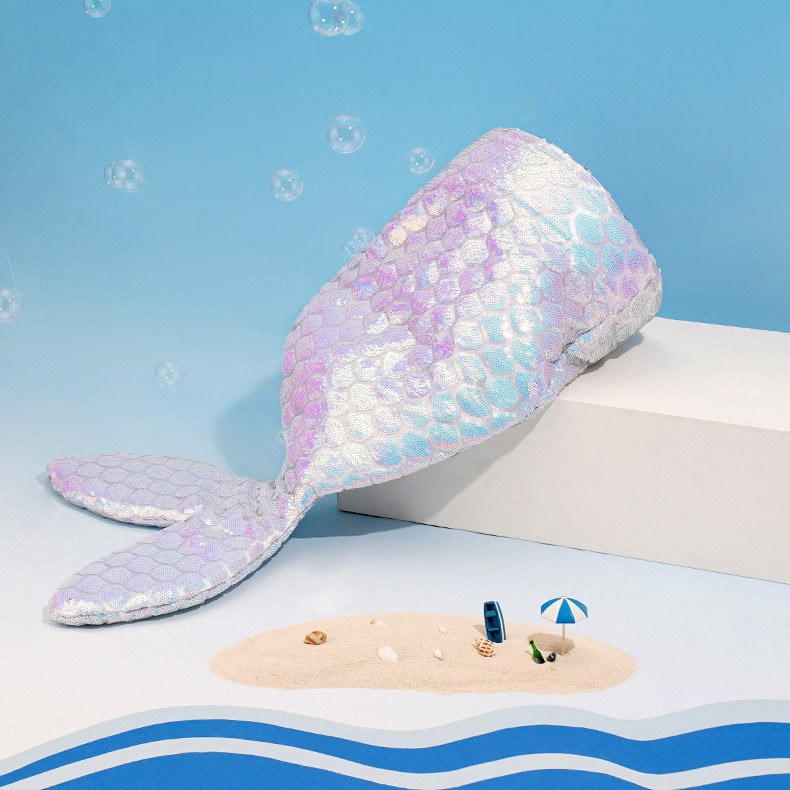 ZezeLife Mermaid Cat Sleeping Bag, view 4